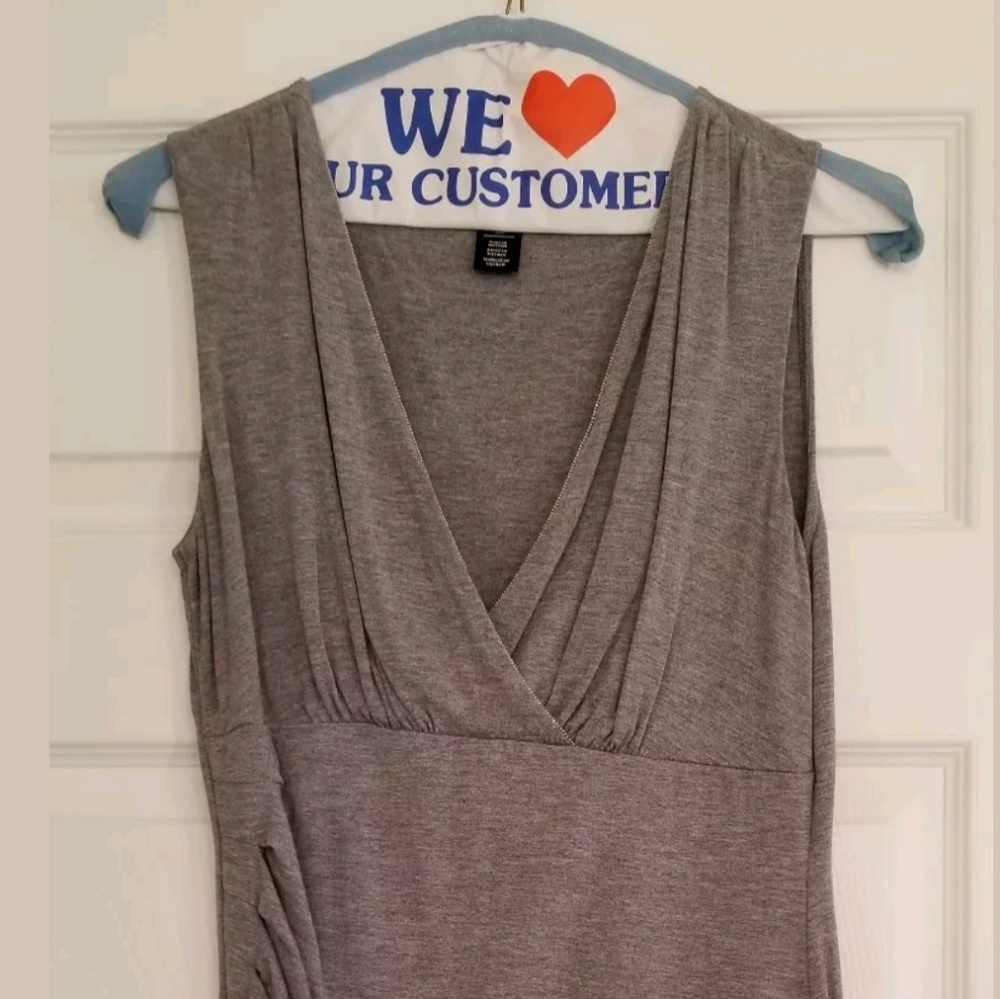 WHBM gray grey dress xs
